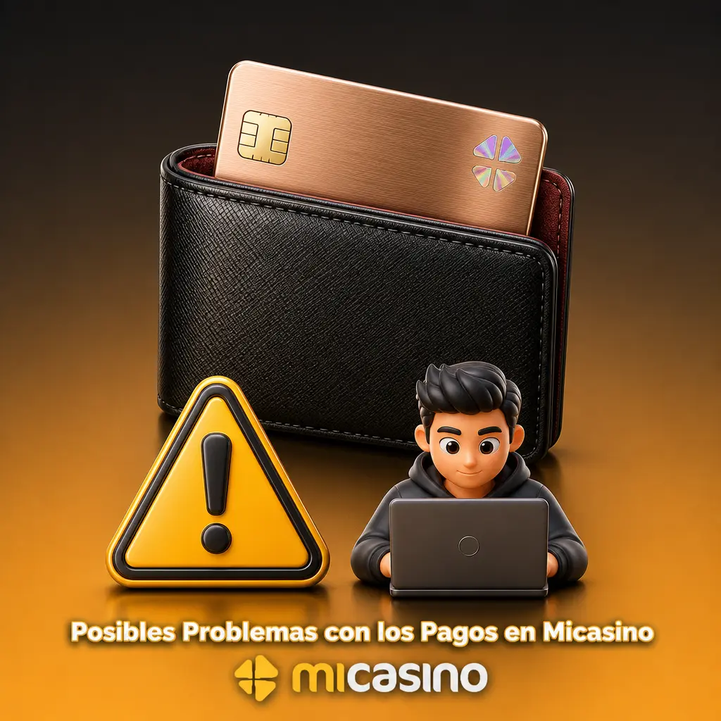 Problemas comunes con pagos en Micasino: depósitos no acreditados, retiros rechazados, verificación pendiente y límites de retiro.